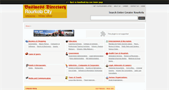 Desktop Screenshot of directory.rourkelacity.com